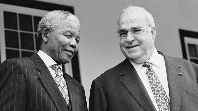 Kohl und Mandela